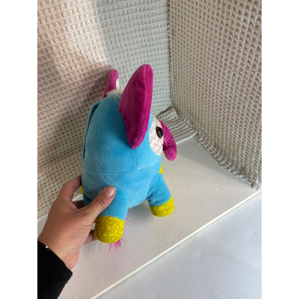 [Aromatherapy] Unisex KidSafe Plant Therapy Elephant Plush 10" Blue Pink Yellow - Picture 6 of 7